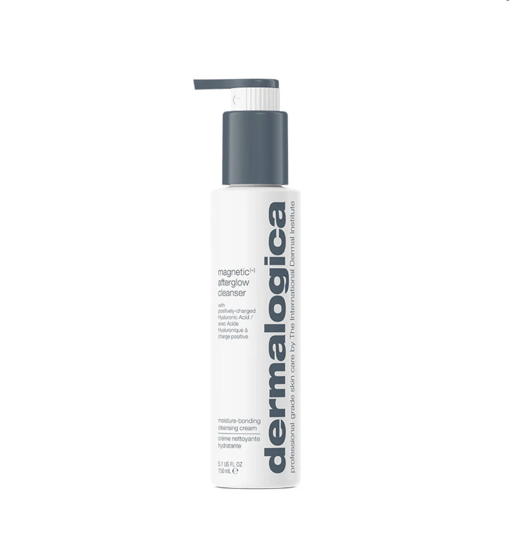 Magnetic afterglow cleanser